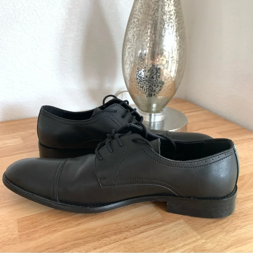 Wills London Vegan Leather Cap Toe Casual Shoes Size Uk 41 Us 8